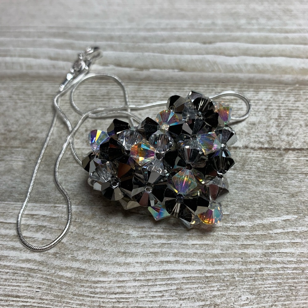Handmade Swarovski Crystal ❤️ “Guilty” Pendant o